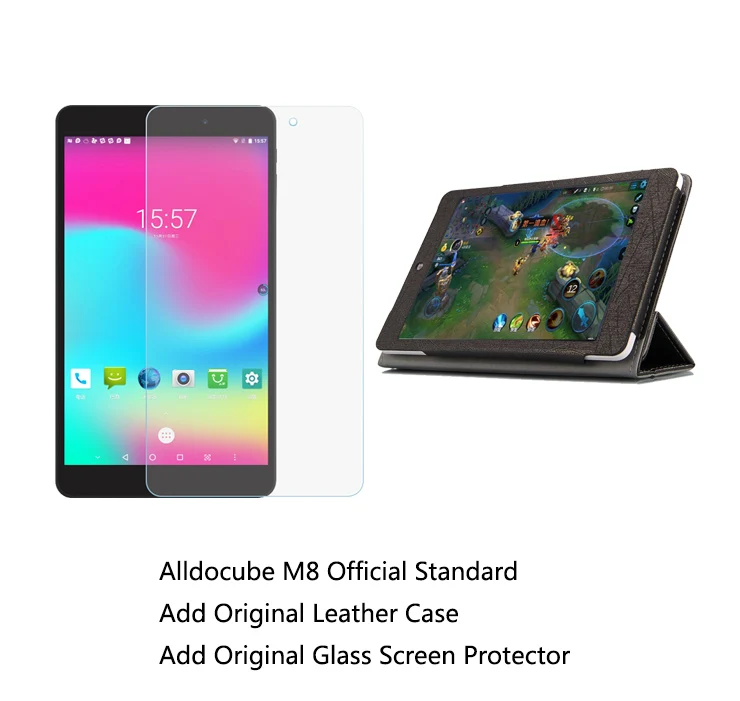 Add Protector Case Dual Sim двухдиапазонный мобильный телефон Alldocube M8 4G LTE планшетный ПК 8 дюймов 1920*1200 2G ram 32G rom Android 8,0 BT Wifi X27 Deca-Core - Комплект: Add Protector Case