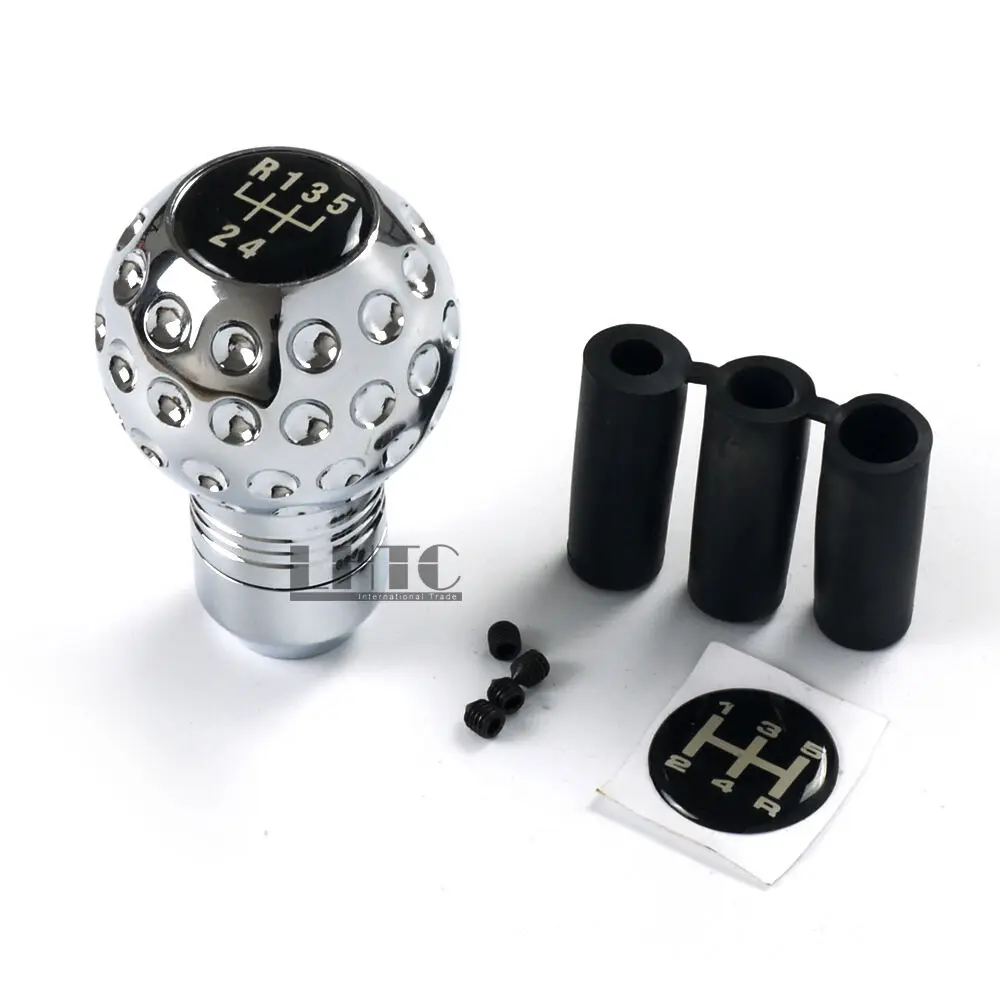 Ручка переключения передач Хромированная ручка для Golf Ball V W Je-tta GLI G-TI 4 MK4 MKIV 337 20 25