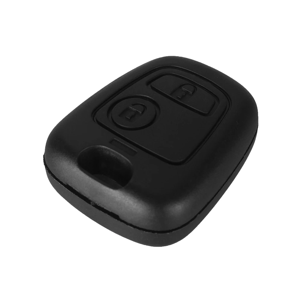 KEYYOU 50 шт. 2 кнопки дистанционного ключа автомобиля чехол для Citroen C2 C3 C4 C5 C6 XSARA Picasso для peugeot 307 107 207 407