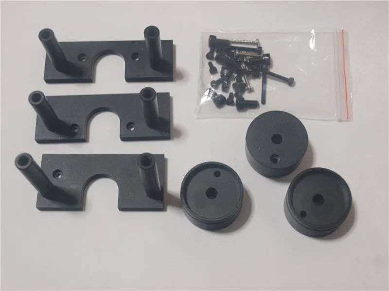 SWMAKER PROXXON MF70 CNC черный анодированный Nema23 шаговый двигатель конверсионный комплект для шаговый двигатель NEMA 23 шаговый двигатель монтажный комплект