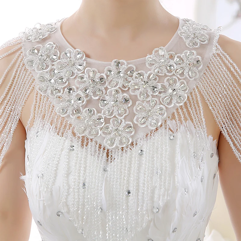 Накидка из жемчуга под вечернее платье 2017 бесплатная доставка|bolero jacket|wedding wrapspearl