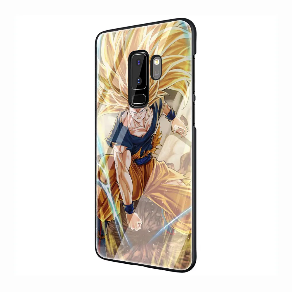 G1 Dragon Ball; DragonBall закаленное Стекло Телефон чехол для Galaxy S7 edge S8 9 10 Plus, Note 8, 9, 10, A10 20 30 40 50 60 70 - Цвет: G1