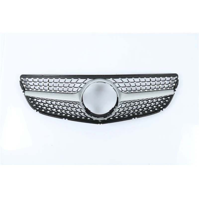 W212 обновленной алмаз Передняя гоночная решетка для Mercedes-Benz W212 e-класс C207 переворот E180 E300 черный/серебро 2013