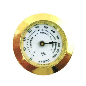 MUXIANG круглый стеклянный аналоговый гигрометр для сигар, чехол для сигар, скрипка, табачная коробка cg0002cg0006cg0007cg0013