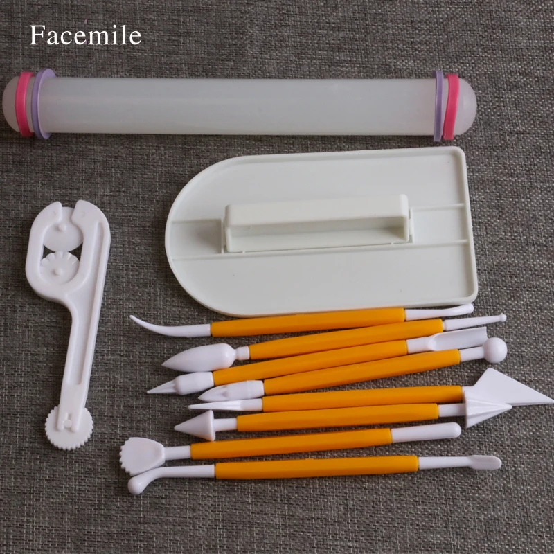 Набор инструментов для моделирования 14 шт./компл. Sugarcraft айсинга торта резак