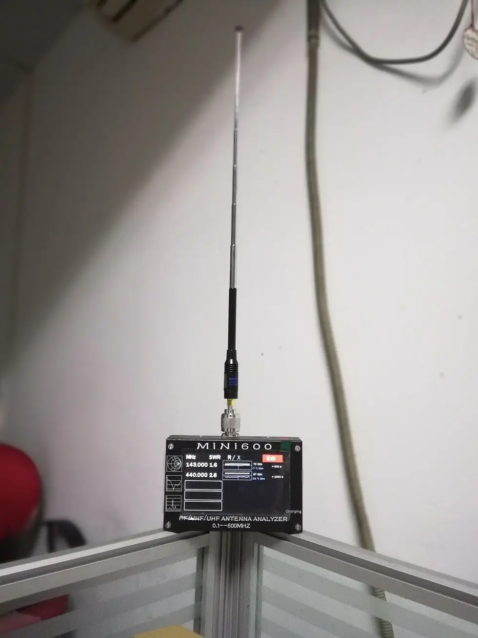 Анализатор антенны 0 1-600 МГц HF/VHF/UHF анализатор КСВ цифровой ЖК-дисплей частота
