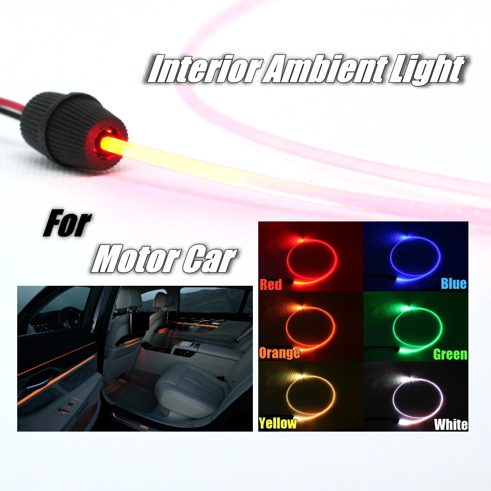 Newvisu автомобильный комнатный светильник 1 метр универсальный украшение лента для