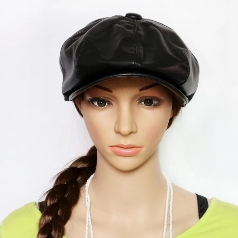 BooLawDee настоящая кора газетная Кепка натуральная кожа для мужчин и женщин отдыха