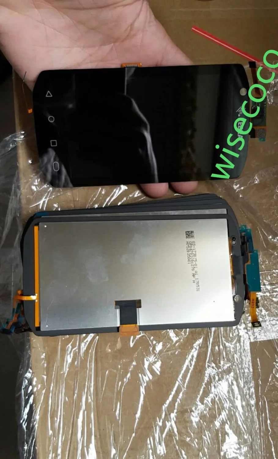 ЖК дисплей в сборе с сенсорным экраном и дигитайзером для Symbol Zebra TC75|lcd screen display|touch