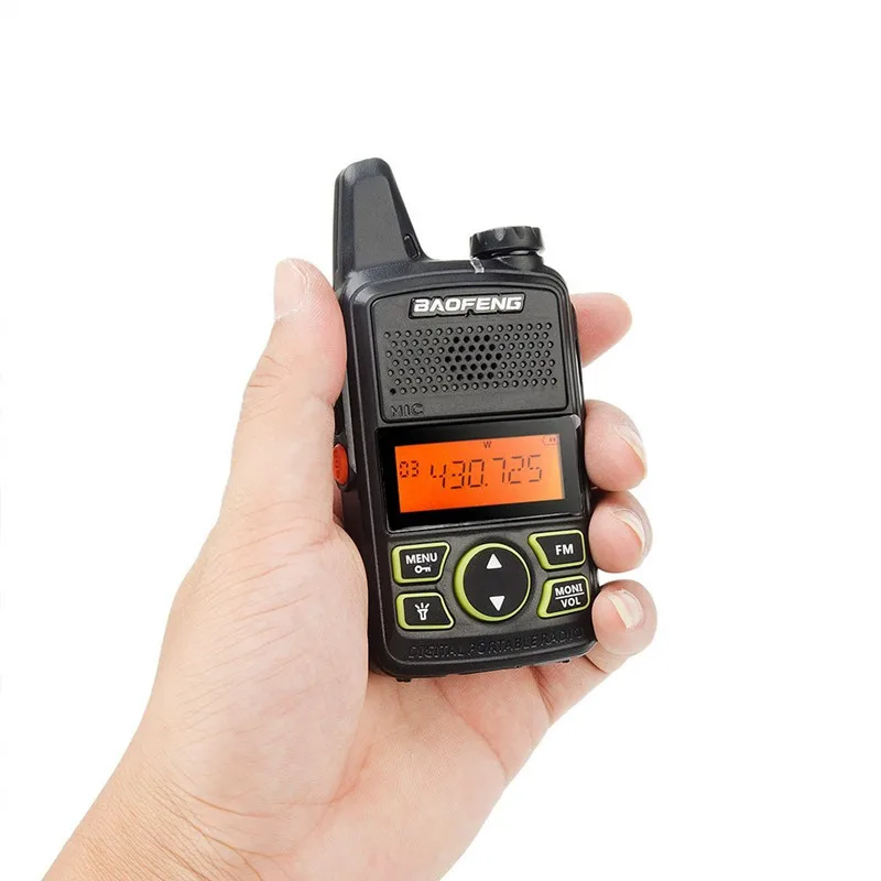

PPT BF-T1 Portable radio MINI Walkie Talkie Ham radio communicador two way radio baofeng T1 FM Flashlight Handheld Transceiver