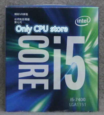 Бесплатная доставка процессор серии Intel Core i5 7 Телефон I5 7400 в штучной упаковке ЦП
