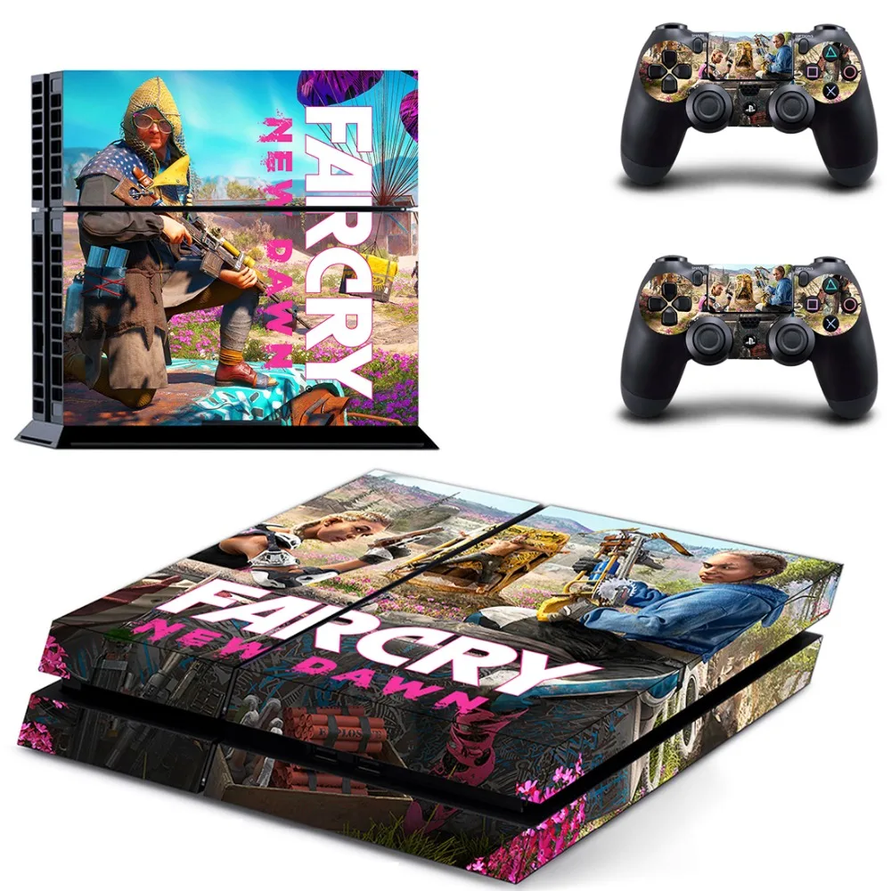 Виниловая наклейка для игровой консоли Sony Playstation 4 и контроллера PS4|Наклейки| |