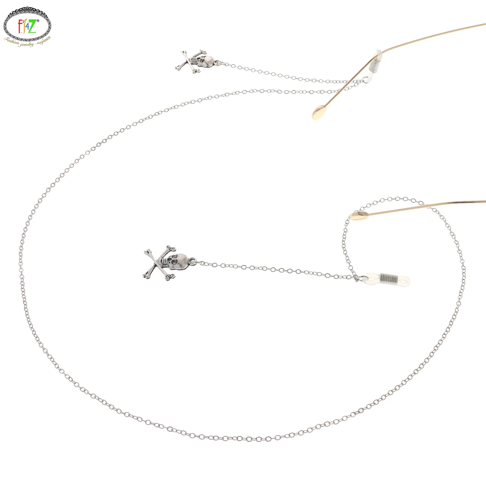 F.J4Z новые мужские очки Модные Винтажные с головой черепа искусственные