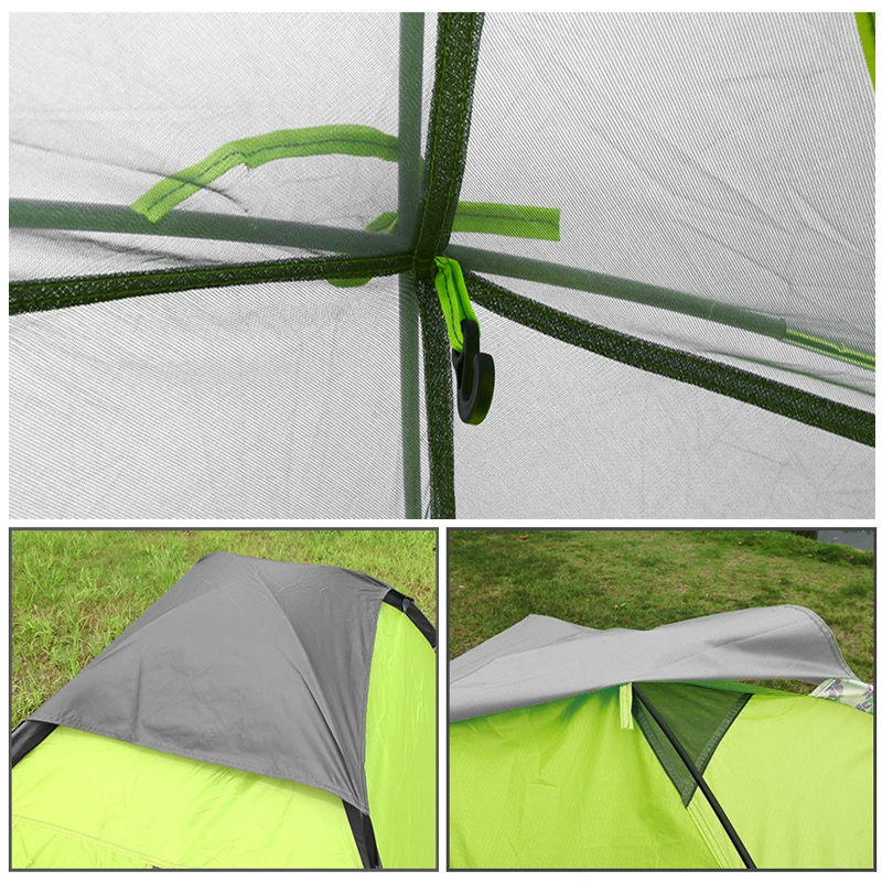 Горы 3 Сезона Палатка двухслойная Сверхлегкая Наружная палатка 2 человека для