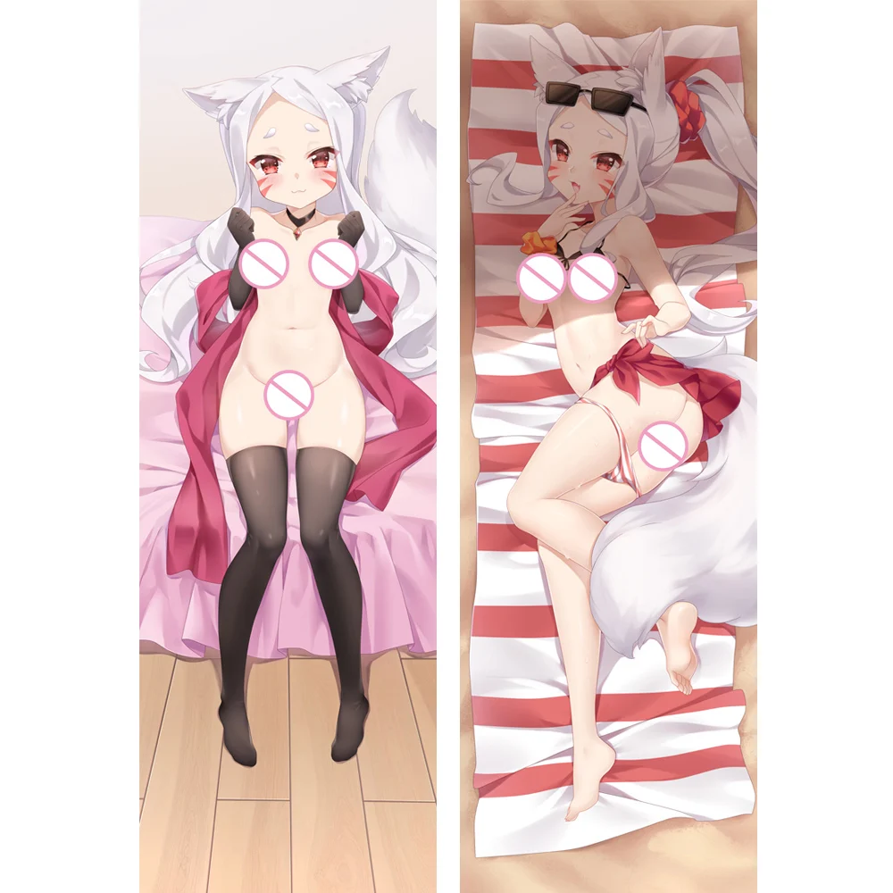 Аниме JK манга Полезная лиса Сенко-сан милый Ши Ро/белый Dakimakura обнимающий чехол для подушки домашний декор для кровати чехол для подушки