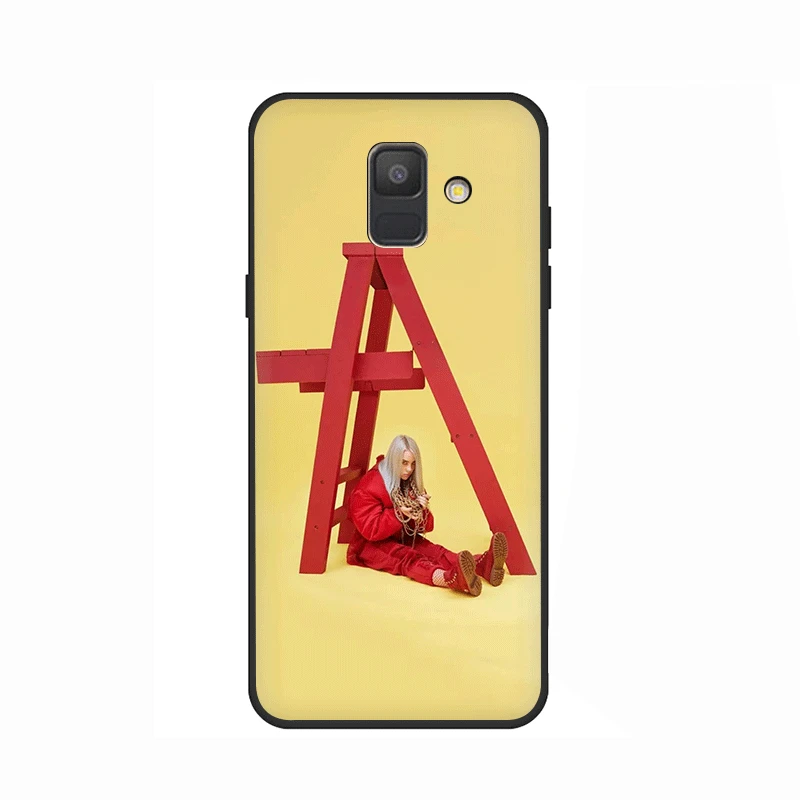 B1 Billie Eilish Халид милый мягкий силиконовый чехол для телефона для samsung GaLaxy A3 A5 A6 A7 A8 A9 A10 A30 A40 A50 A70 J6 - Цвет: B1