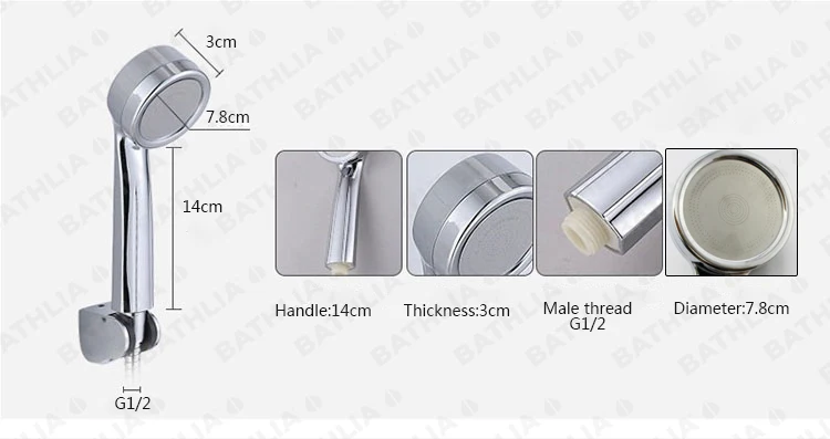 Душевая лейка с супер усилением ручная Лейка для душа из АБС пластика