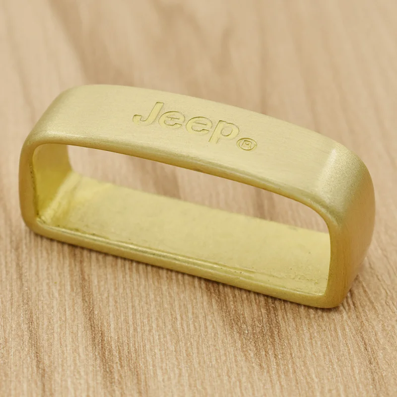 Латунный ремень с цветочным узором пряжкой для ручного изготовления кожаных