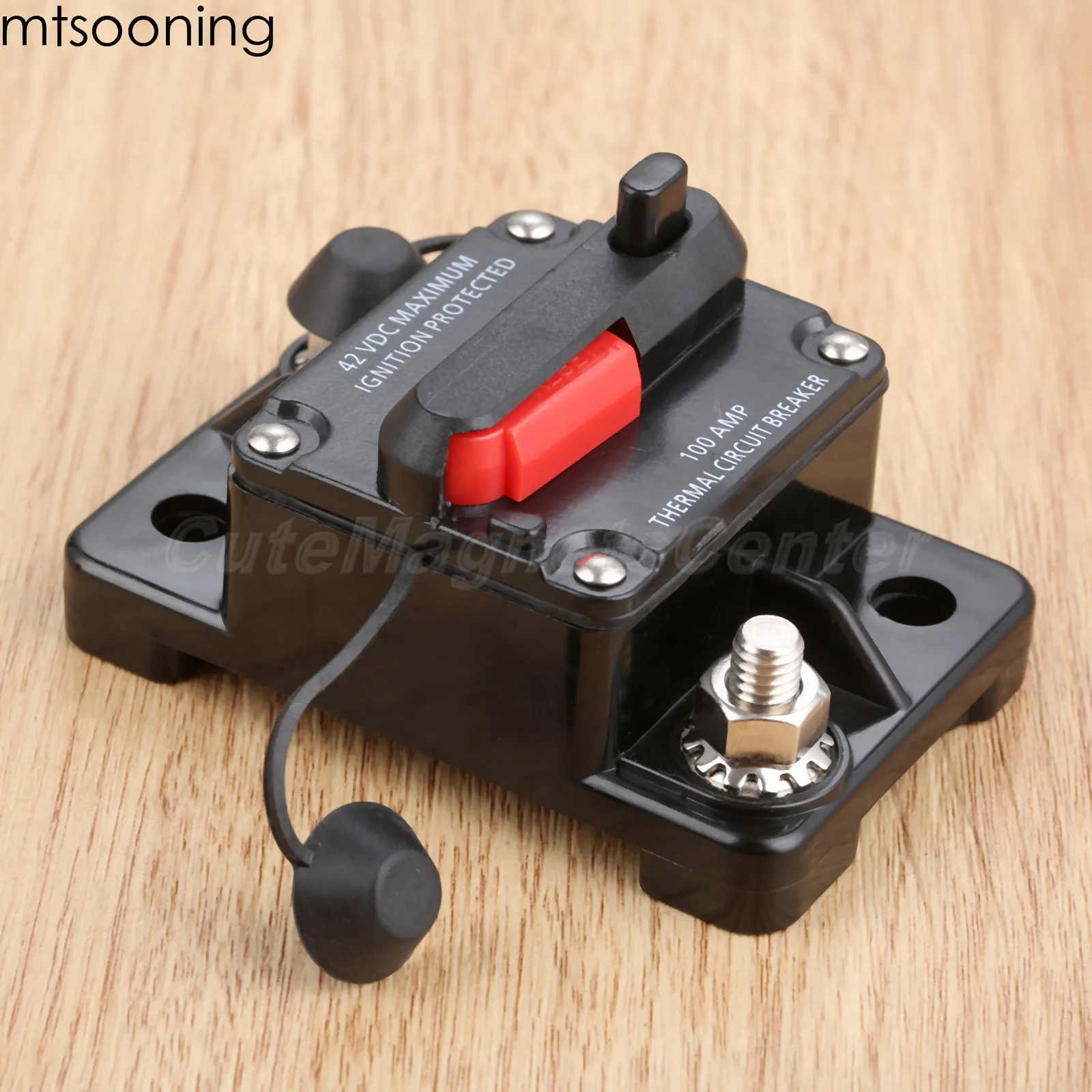 Mtsooning 100A 12V/24V/42V DC автомобильный стерео аудио встроенный сброс выключателя