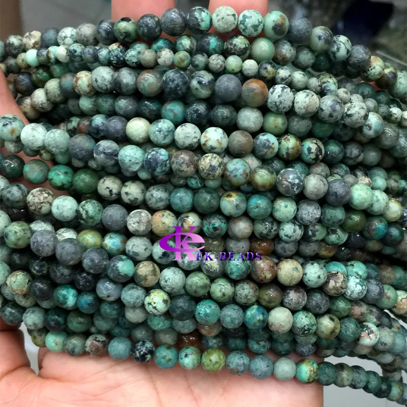 Оптовая продажа круглые бусины из натурального камня синего и зеленого цвета