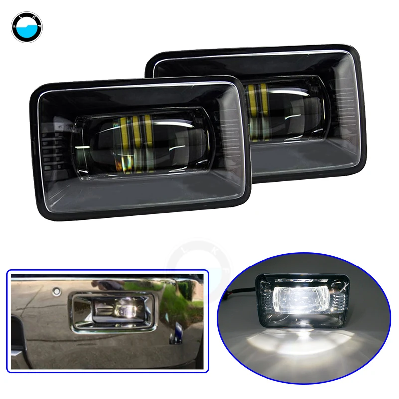 2psc/пара 4 5 дюймов черные мощные светодиодные противотуманные фары для Ford F 150