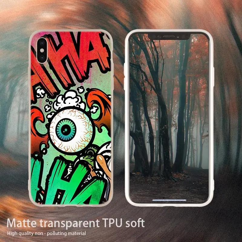 15 soft case Граффити обои Мягкий силиконовый чехол для телефона чехол для iPhone 11 Pro 7 8 Plus XR XS Max 4 5 5S SE 6 6s чехол Funda Etui чехол s - Цвет: 15 soft case