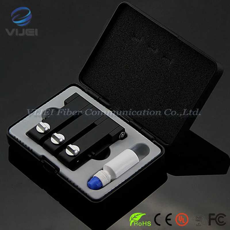 Jilong KL-510 V-groove оптоволоконный соединитель KL-510 волокно V-groove волокное без оболочки соединитель