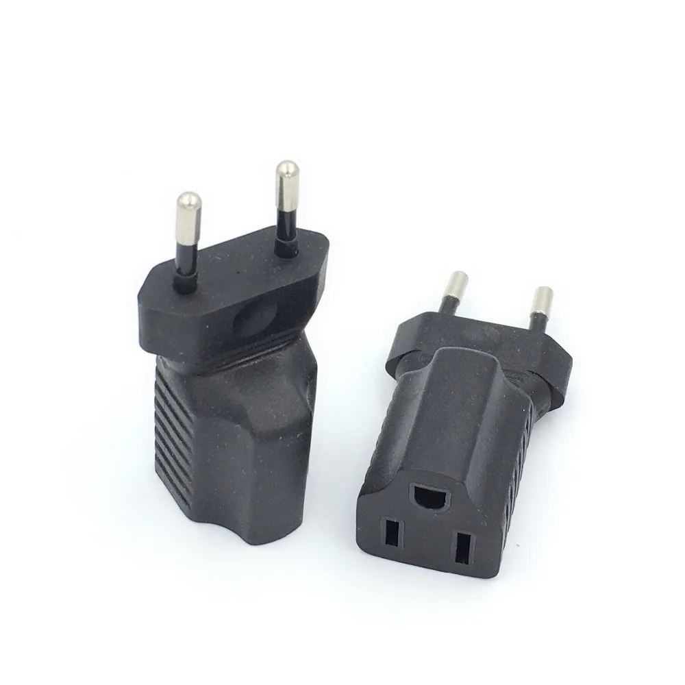 Европейский в США AC адаптер Европа 2Pin папа Nema 5 15R конвертер CEE7