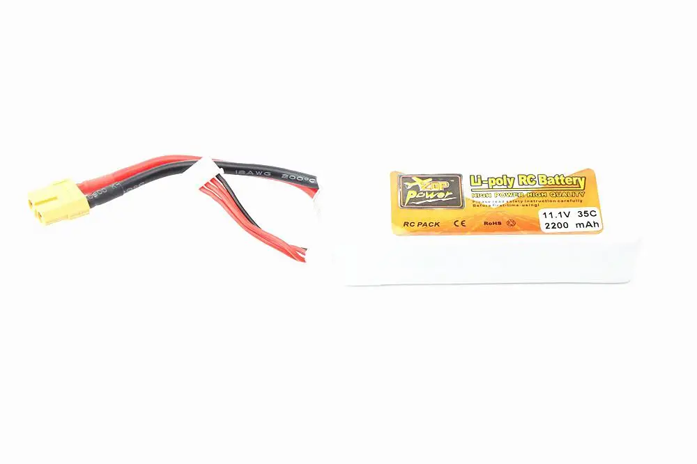 LeadingStar ZOP Power 11 1 В 2200 мАч 35C 3S 3S1P Lipo Battery XT60 Plug перезаряжаемый для радиоуправляемых