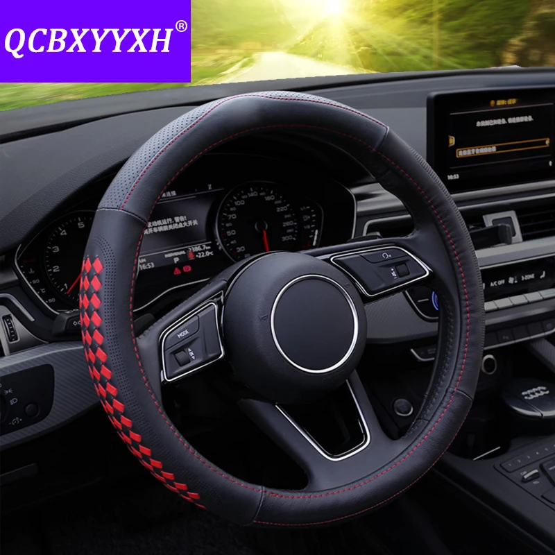 Автомобильный Стайлинг руля ступицы крышка для Audi A1 A3 A4 A5 A6 A7 S6 S7 Q2 Q3 Q5 Q7 Автомобильный руль крышка внутренняя отделка