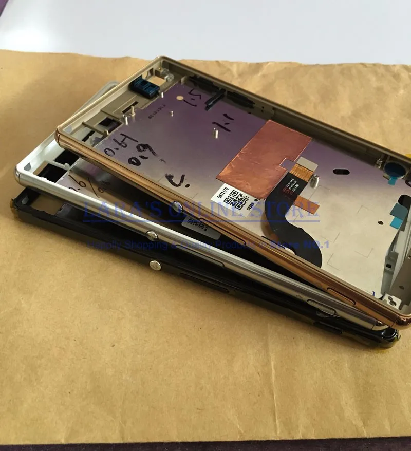 Оригинал для Sony Xperia M5 средняя рамка пластина передний ЖК дисплей металлический