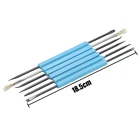 Синий вспомогательный инструмент, сварочный вспомогательный инструмент, набор из 6 предметов для демонтажа печатных плат, комбинированная печатная плата, вспомогательный инструмент для сварки