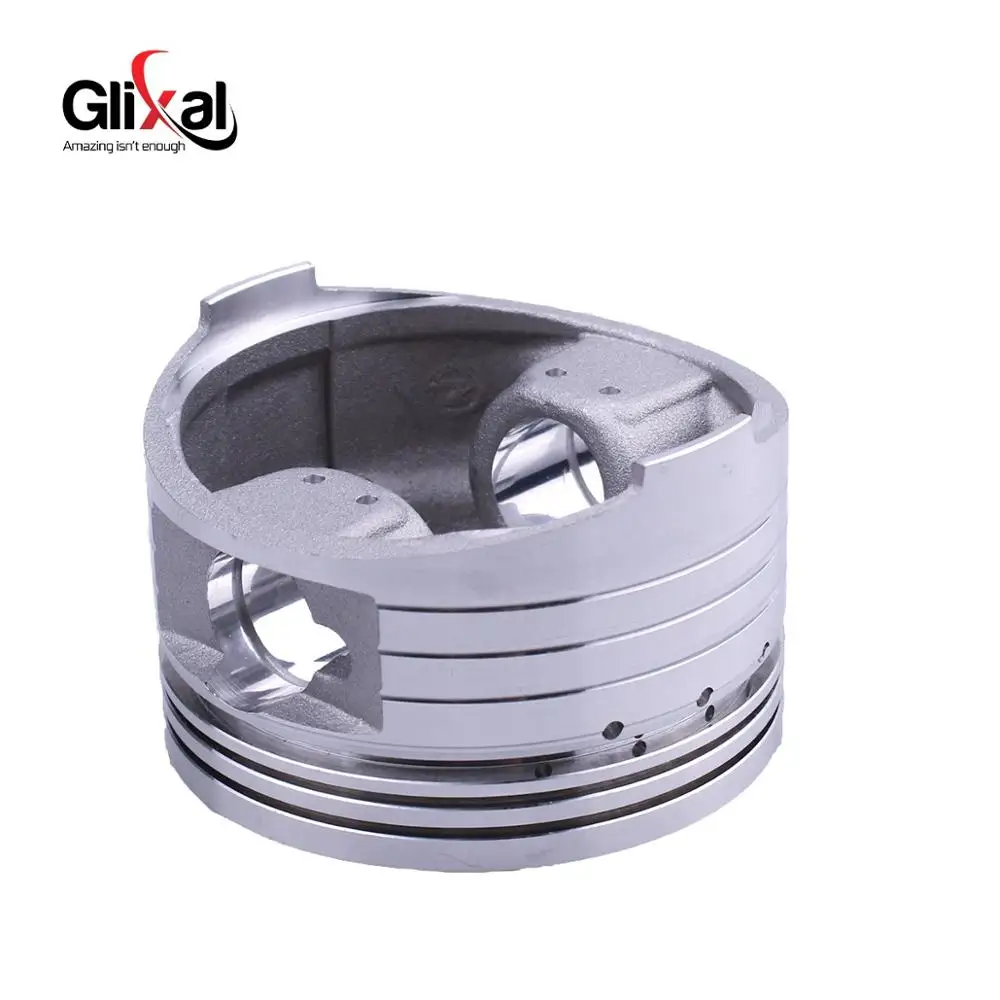 Glixal GY6 175cc 180cc 157QMJ 61 мм Поршневой Комплект кольцо для танка ROKETA JALON STRADA TaoTao Peace мопед газовый Скутер ATV Go kart, UTV