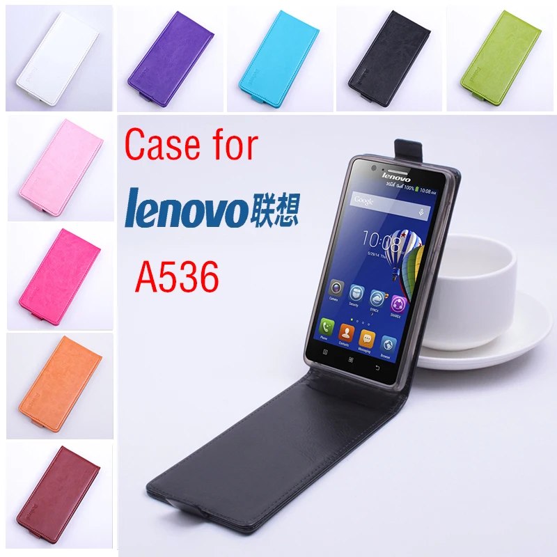 Высокое качество Роскошный кожаный чехол для Lenovo a536 телефон корпус откидная