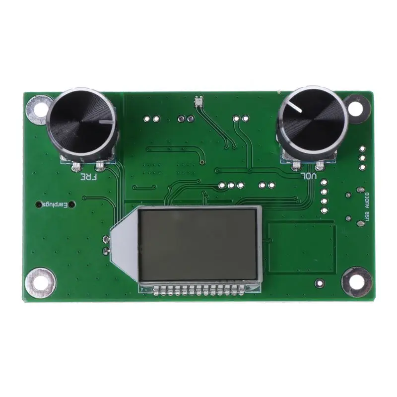 Обновленный 87-108 МГц DSP& PLL lcd стерео цифровой FM радио приемник модуль+ последовательное управление профессиональный