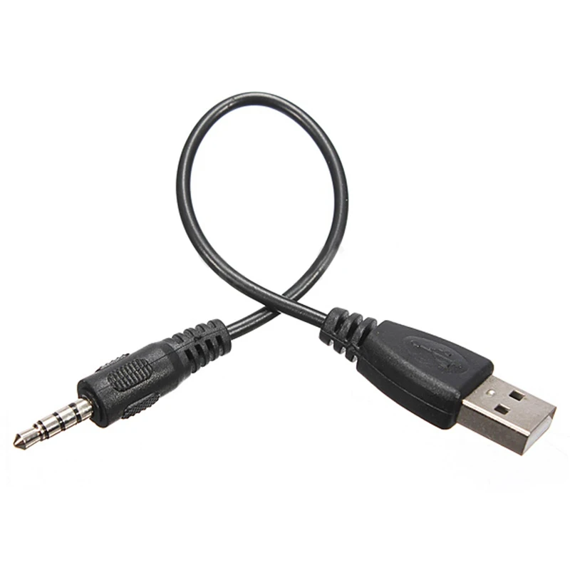 ABGN Hot 3.5mm AUX аудио разъем к USB кабель адаптер для автомобиля Музыка Новый|Кабели HDMI| |
