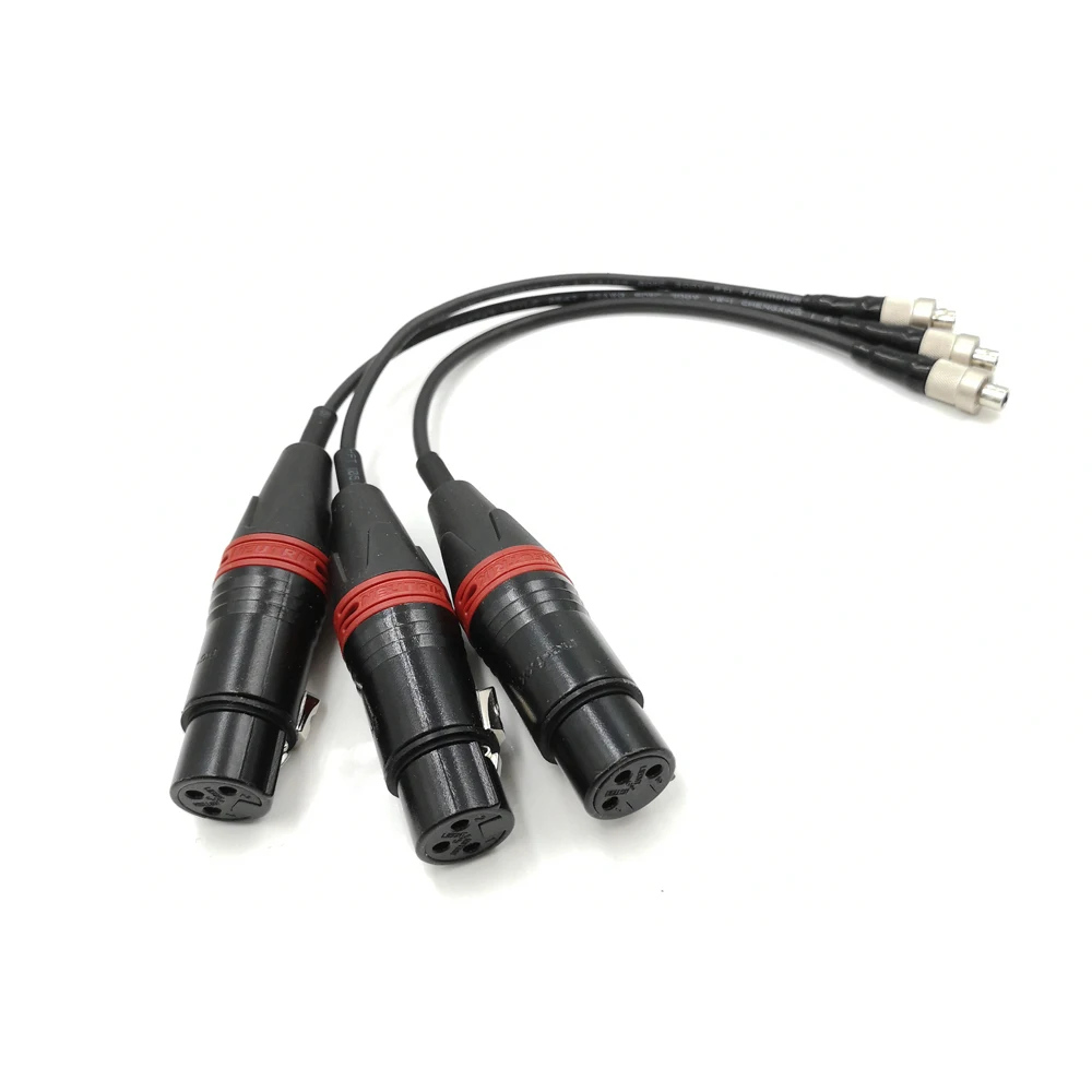 FVB 00 3 Pin to NEUTRIK XLR контактный гнездовой кабель для Sennheiser SK2000 SK3000 SK5000 Series