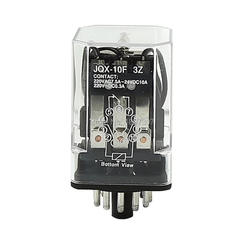 JQX-10F 2Z 3Z 10A 220 V AC 11 Pin-код катушки электромагнитное реле | Обустройство дома