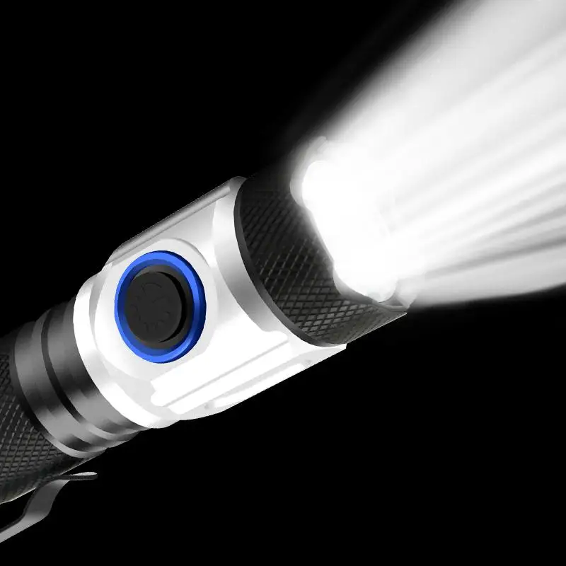 Hobbylan LED Zaklamp 2000 люмен Meest Krachtige Usb Lantaarn 18650 Jacht лампа Kant Licht фонарик|Фонарики и