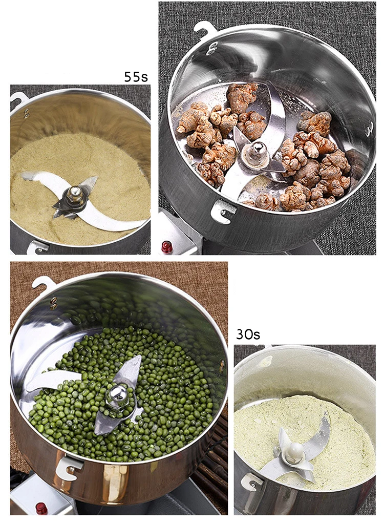 Электрическая шлифовальная машина для сухой еды 2000 г 3600 Вт кофе/Зерна мельница