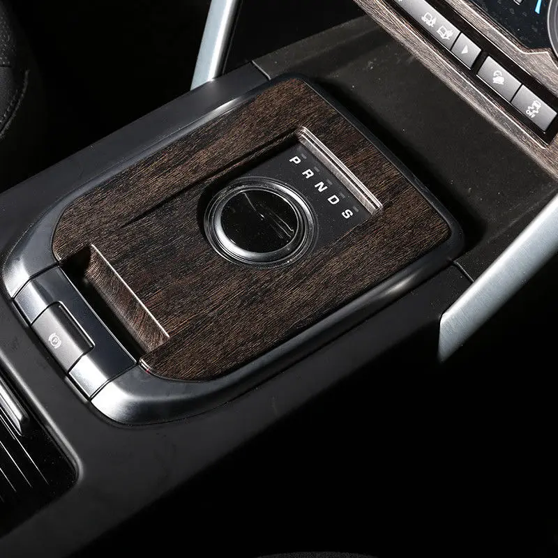 

1 Pcs Oak Wood Grain Car Gear Shift Cover Trim for Land Rover Discovery Sport 2015-18 Car decoration Car Accessories