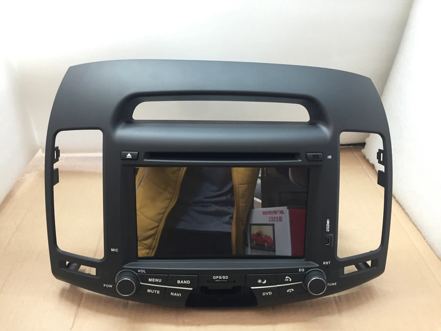 BYNCG 7 дюймов Android 8,0 Восьмиядерный 2 Гб ram автомобильный DVD для hyundai Elantra 2006-2011 1024*600 емкостный экран, 32 Гб gps BT wifi