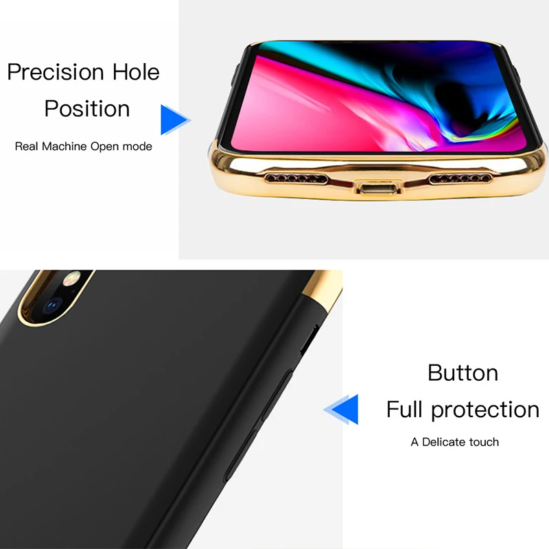 Быстрая доставка в США/для iPhone X 2017/XS 2018 5500 мАч 3в1 чехол для батареи тонкий
