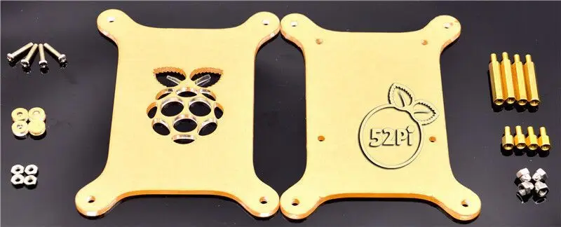 Raspberry Pi 3 Model B прозрачный акриловый корпус с логотипом совместимый 2 | Электронные