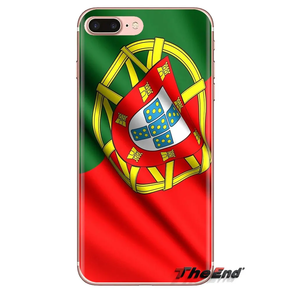 For Xiaomi Mi4 Mi5 Mi5S Mi6 Mi A1 A2 5X 6X 8 9 Lite SE Pro Max Mix 2 3 2S Phone Housing Case Portugal Flag Banner Art Pattern |