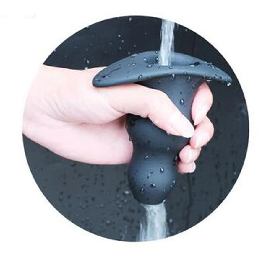 Силиконовые Peep Полые Butt Plug Анус Клизма Якорь Анальный Бусы Anal Секс Игрушки Для