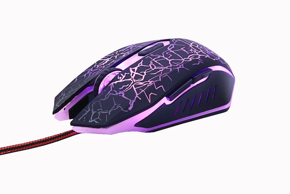 ZUOYA игровая клавиатура на русском и английском, трещины 3-Цвет дыхание подсветкой USB Проводная Цвет Фул Водонепроницаемый игровая клавиатура для портативных ПК