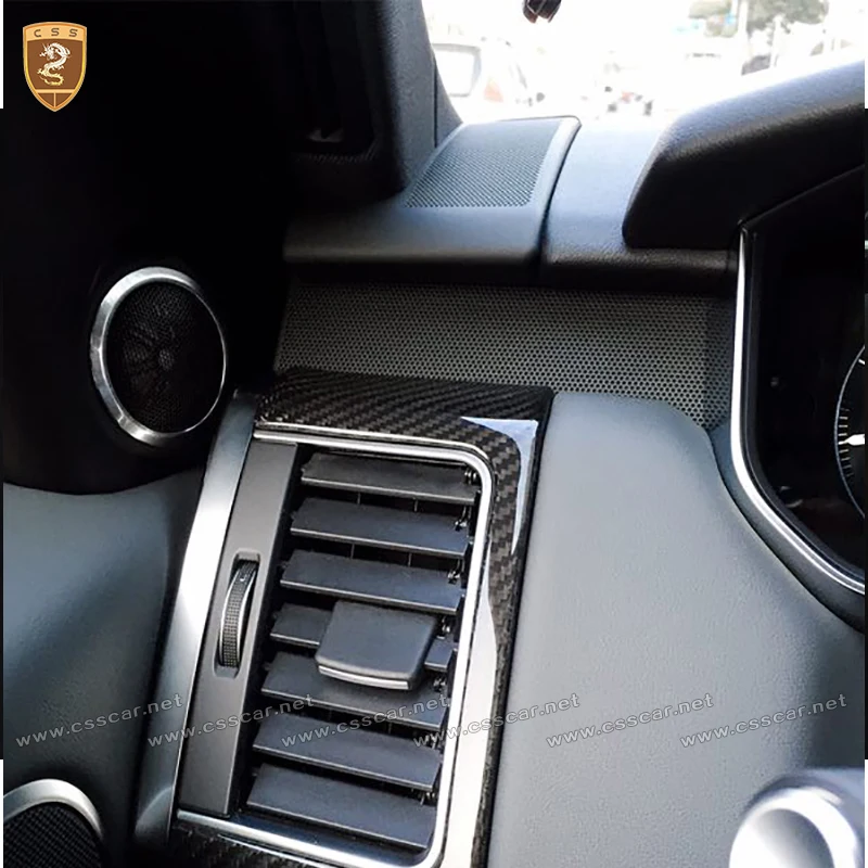 15 шт./компл. отделка салона автомобиля из углеродного волокна подходит для Range Rover