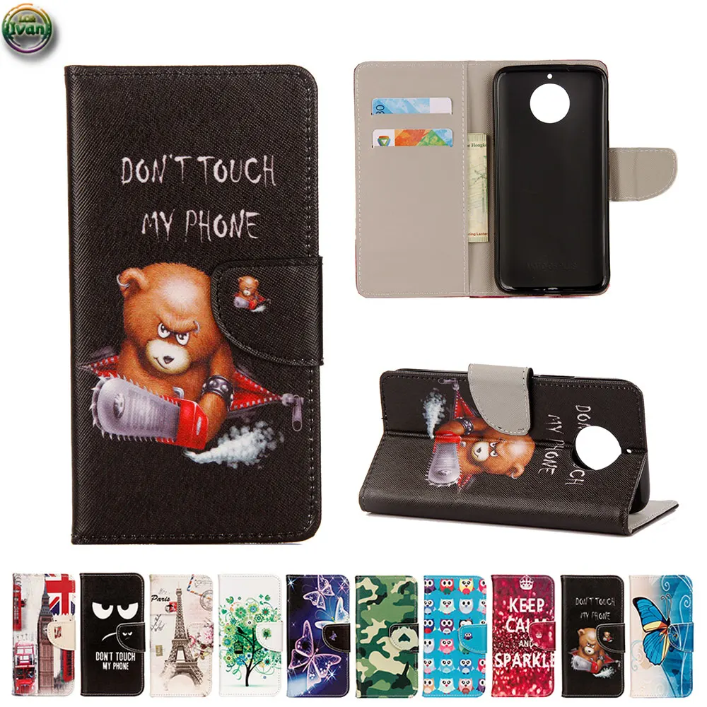 Кошелек чехол для Motorola Moto E4 E 4 4E плюс XT1771 XT1775 телефон кожаный флип XT1772 XT1773 XT1770