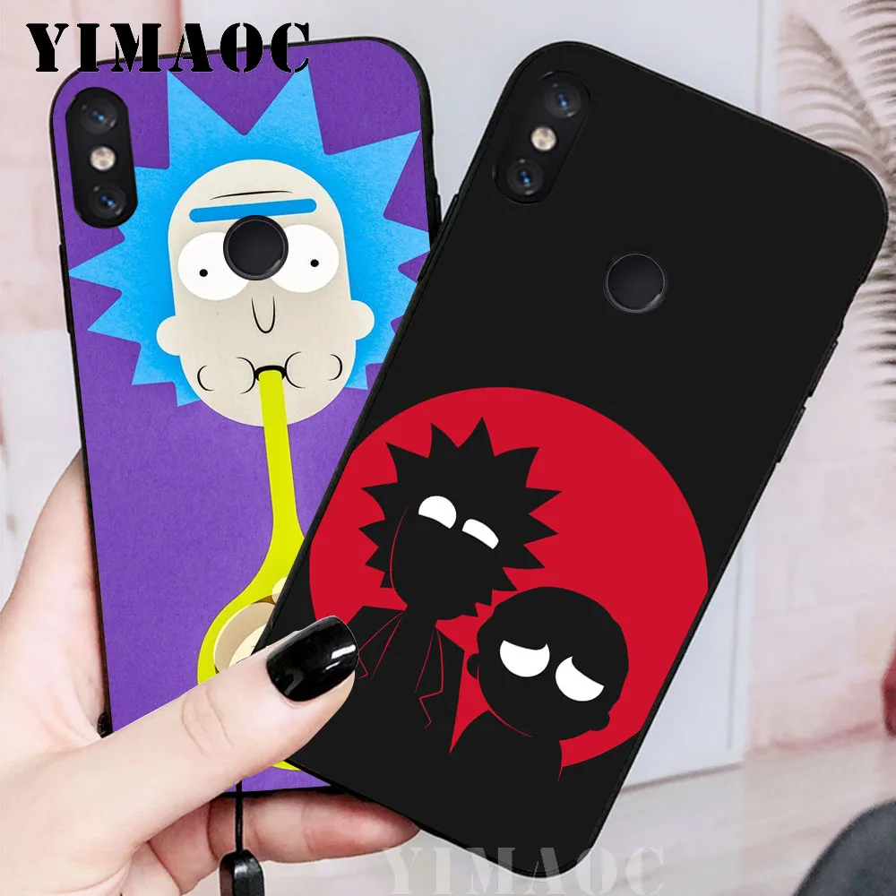 YIMAOC Rick and Morty Series Soft Case for Xiaomi Mi5 Mi5S Mi6 Mi9 Mi8 Lite SE A1 A2 Pocophone F1 MAX 3 |